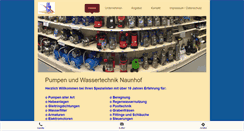 Desktop Screenshot of dierichtigepumpe.de