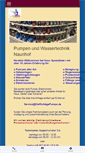 Mobile Screenshot of dierichtigepumpe.de