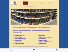 Tablet Screenshot of dierichtigepumpe.de